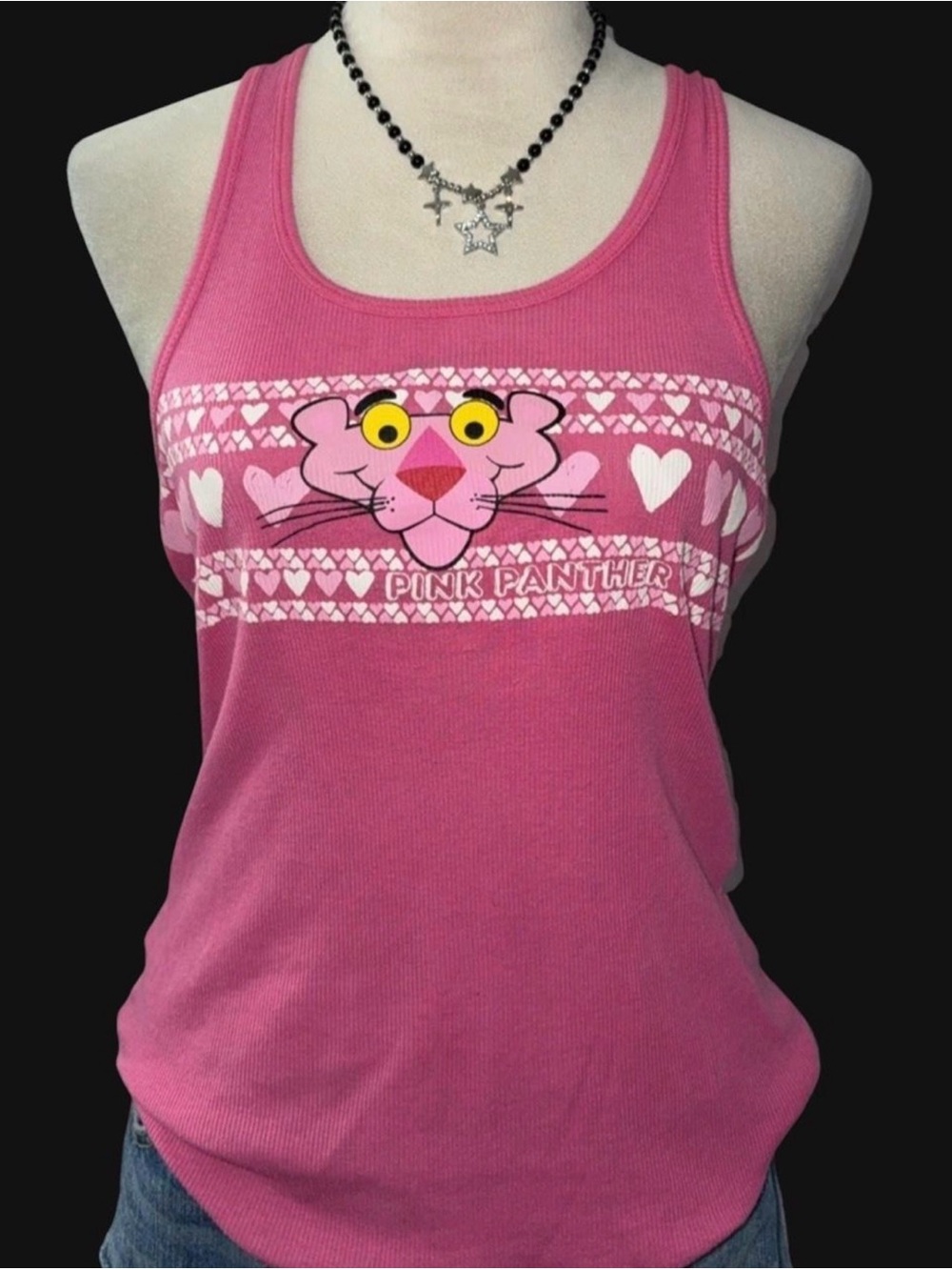 Pink Panther Pink Graphic Tank Top - Women's